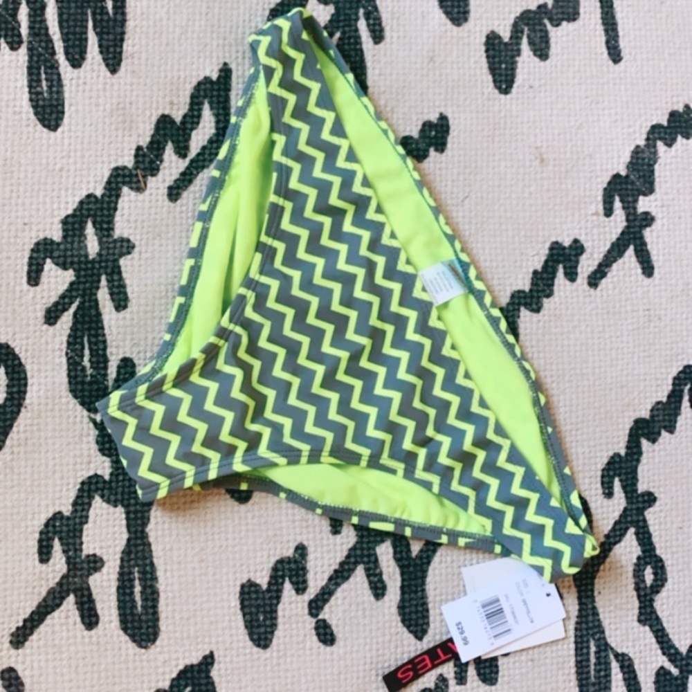 Hot Water Grey/Yellow Bikini